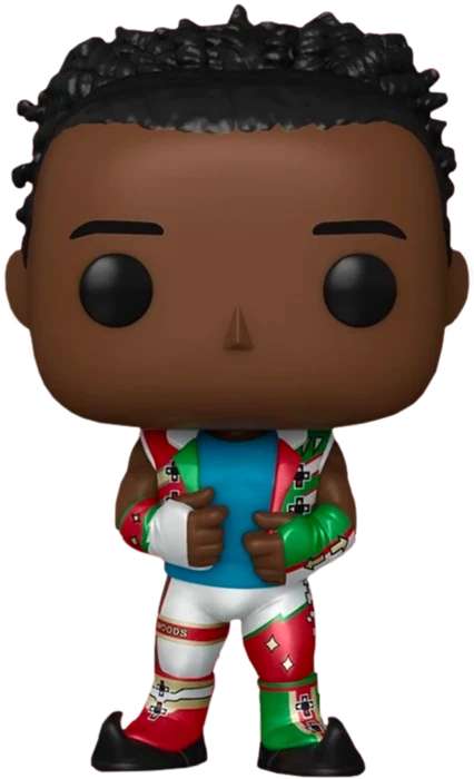 Funko WWE - Xavier Woods Up Up Down Down Metallic Pop! Vinyl