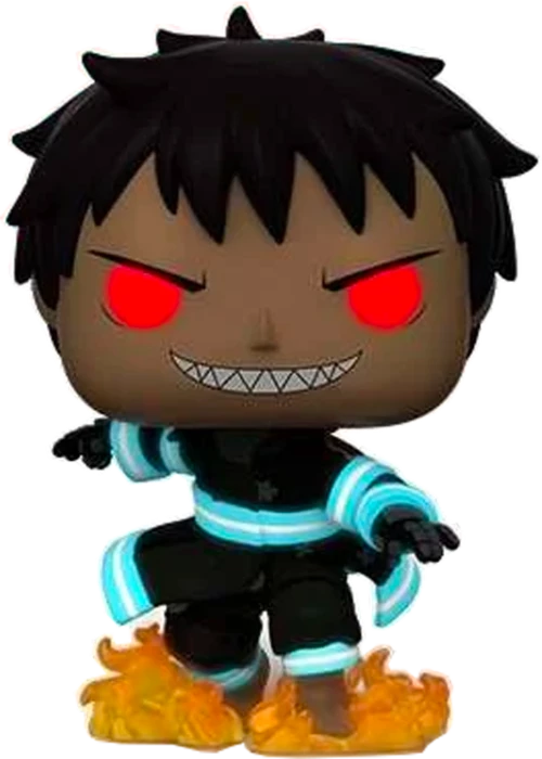 Funko Preorders Fire Force - Shinra With Fire Glow Pop! Vinyl