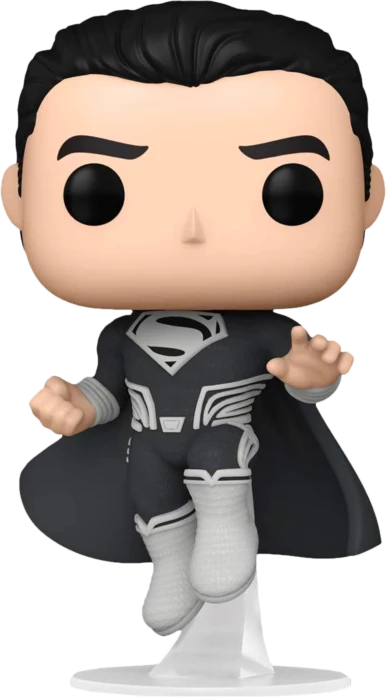 Funko Justice League: Snyder Cut - Superman (Black Suit) Levitating Pop! Vinyl Preorders