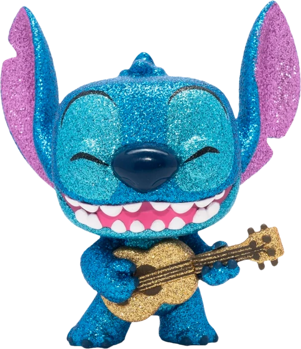 Funko Preorders Lilo & Stitch - Stitch With Ukelele Diamond Glitter Pop! Vinyl