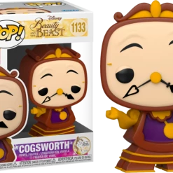 Funko Beauty And The Beast - Cogsworth 30th Anniversary Pop! Vinyl