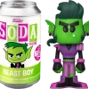 Funko Teen Titans Go! - Beast Boy Metallic Vinyl Soda Funko Products
