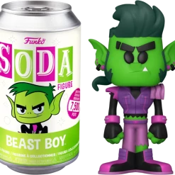 Funko Teen Titans Go! - Beast Boy Metallic Vinyl Soda Funko Products