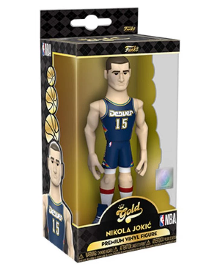 Funko Preorders NBA: Grizzlies - Nikola Jokic Away Uni 5" Vinyl Gold