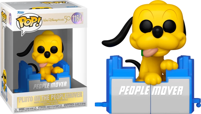 Funko Disney World - Pluto On People Mover 50th Anniversary Pop! Vinyl Preorders
