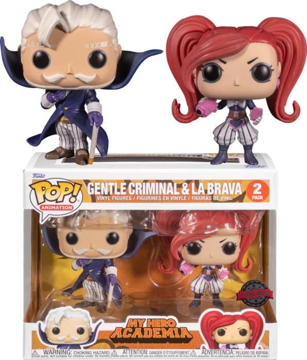 Funko Preorders My Hero Academia - Gentle Criminal & La Brava Pop! Vinyl 2-Pack 3 Funko Preorders My Hero Academia - Gentle Criminal & La Brava Pop! Vinyl 2-Pack