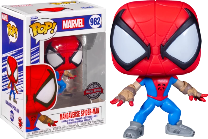 Funko Preorders Marvel Comics - Mangaverse Spider-Man Pop! Vinyl 3 Funko Preorders Marvel Comics - Mangaverse Spider-Man Pop! Vinyl