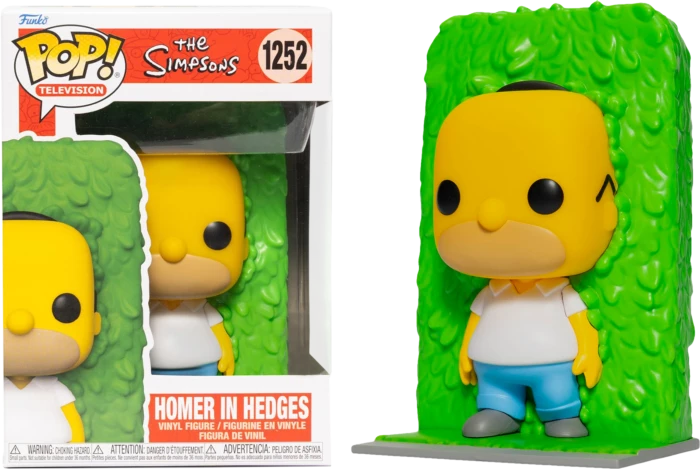 Funko The Simpsons - Homer In Hedges Pop! Vinyl 3 Funko The Simpsons - Homer In Hedges Pop! Vinyl