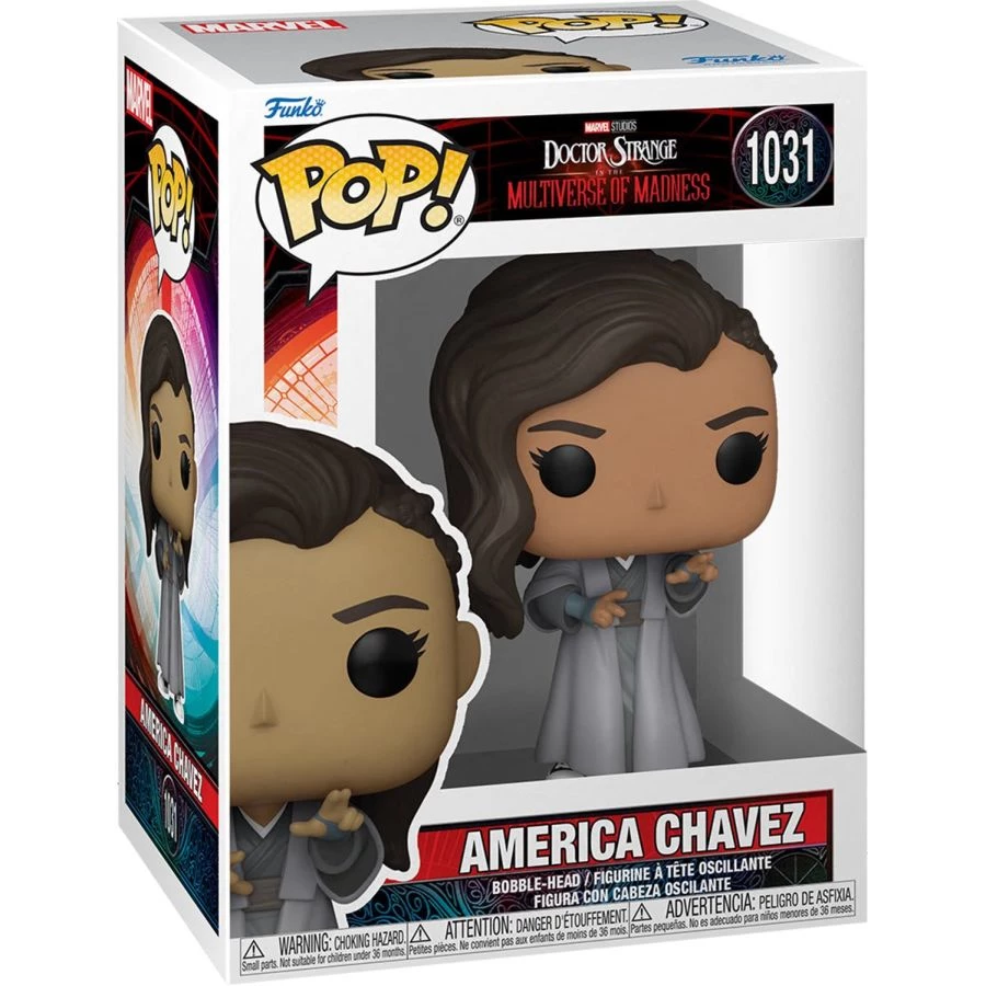 Funko Preorders Doctor Strange 2: Multiverse Of Madness - America Chavez Pop! Vinyl 3 Funko Preorders Doctor Strange 2: Multiverse Of Madness - America Chavez Pop! Vinyl