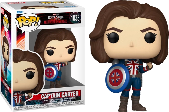 Funko Doctor Strange 2: Multiverse Of Madness - Captain Carter Pop! Vinyl Preorders