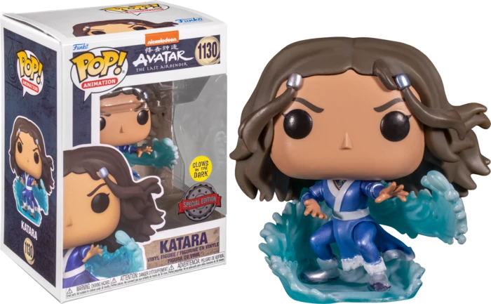Funko Avatar The Last Airbender - Katara Metallic Glow Pop! Vinyl