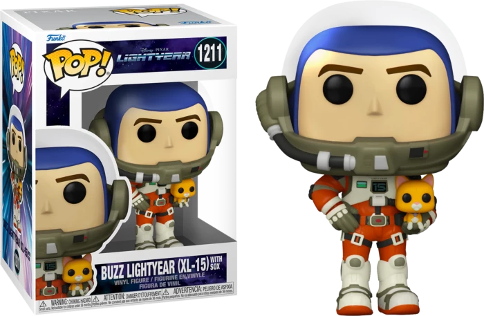 Funko Lightyear (2022) - Buzz Lightyear XL-15 With Sox Pop! Vinyl Preorders