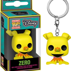 Funko Preorders The Nightmare Before Christmas - Zero Black Light Pocket Pop! Keychain