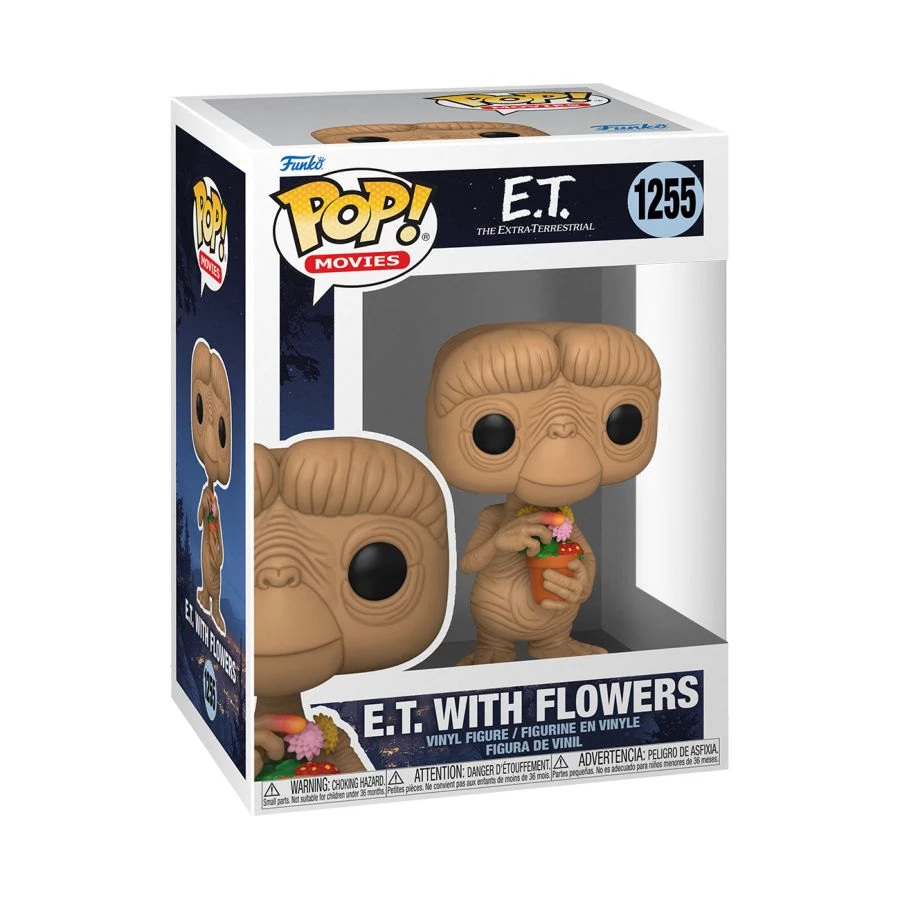 Funko E.T. The Extra-Terrestrial - E.T. With Flowers Pop! Vinyl