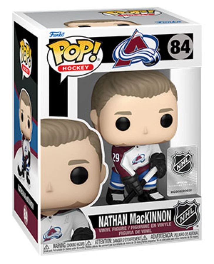 Funko NHL: Avalanche - Nathan Mackinnon (Away Jersey) Pop! Vinyl