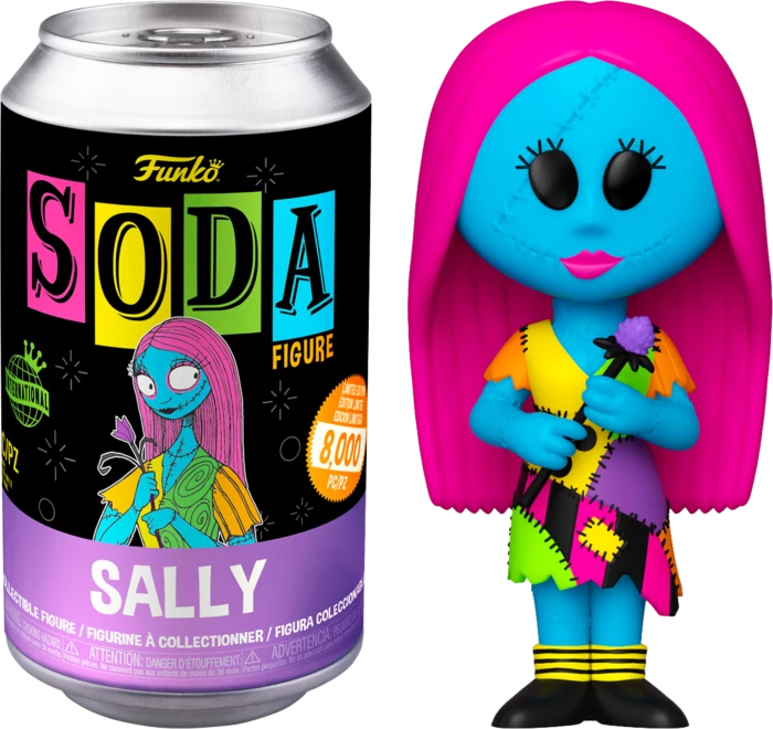 Funko Preorders The Nightmare Before Christmas - Sally Black Light Vinyl Soda