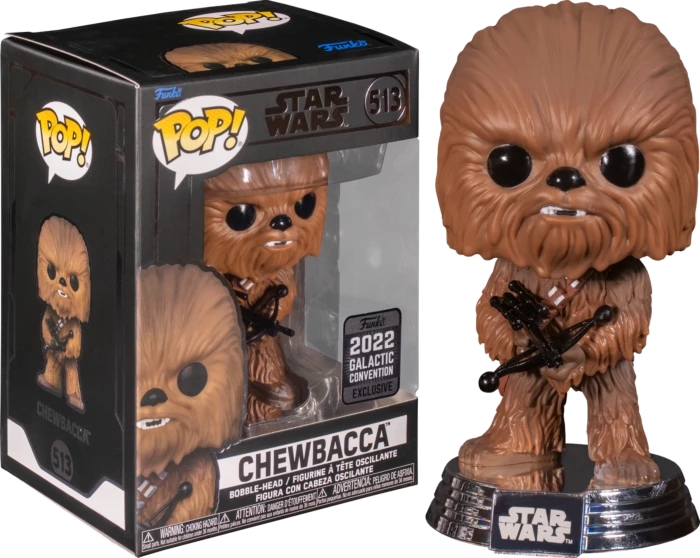 Funko Preorders Star Wars - Chewbacca Star Wars Celebration 2022 Exclusive Pop! Vinyl
