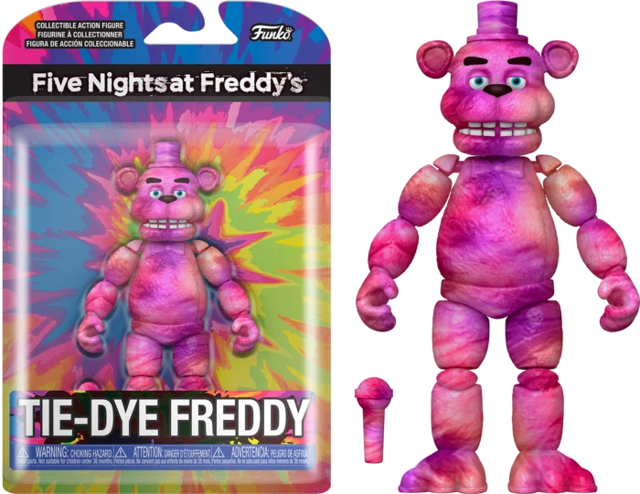 Funko Five Nights At Freddy's - Freddy Tie Dye 5" Action Figure Preorders 3 Funko Five Nights At Freddy's - Freddy Tie Dye 5" Action Figure Preorders