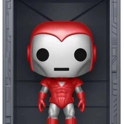 Funko Marvel Comics - Hall Of Armor: Iron Man Model 8 Silver Centurian Metallic Pop! Deluxe Preorders
