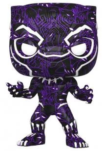 Funko Black Panther (2018) - Black Panther (Artist) Pop! Vinyl With Protector Preorders