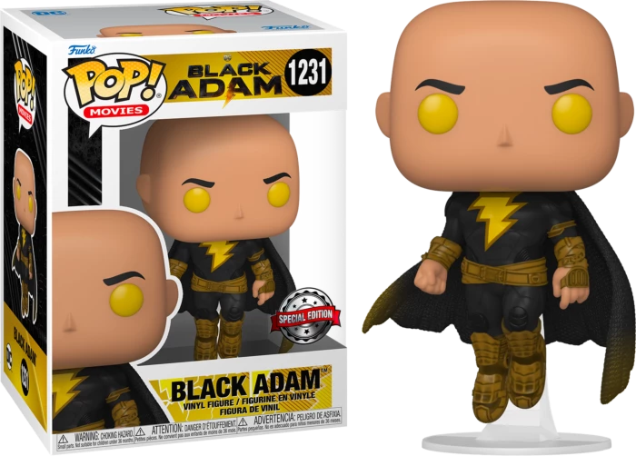 Funko Black Adam (2022) - Black Adam Glow Pop! Viynl