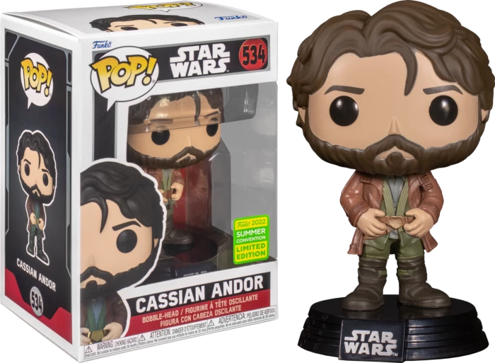 Funko Star Wars - Cassian Andor SDCC 2022 Exclusive Pop! Vinyl Preorders