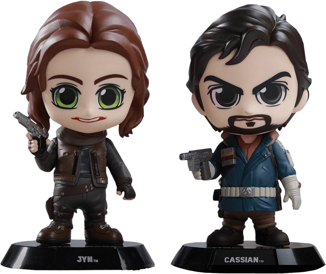 Hot Toys Star Wars: Rogue One - Jyn & Cassian Cosbaby Set Preorders