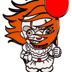 Ikon Collectables It (2017) - Pennywise Sweeping Hair Chibi Enamel Pin Preorders