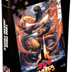 Ikon Collectables Godzilla - Godzilla Vs King Ghidorah 1000 Piece Jigsaw Puzzle