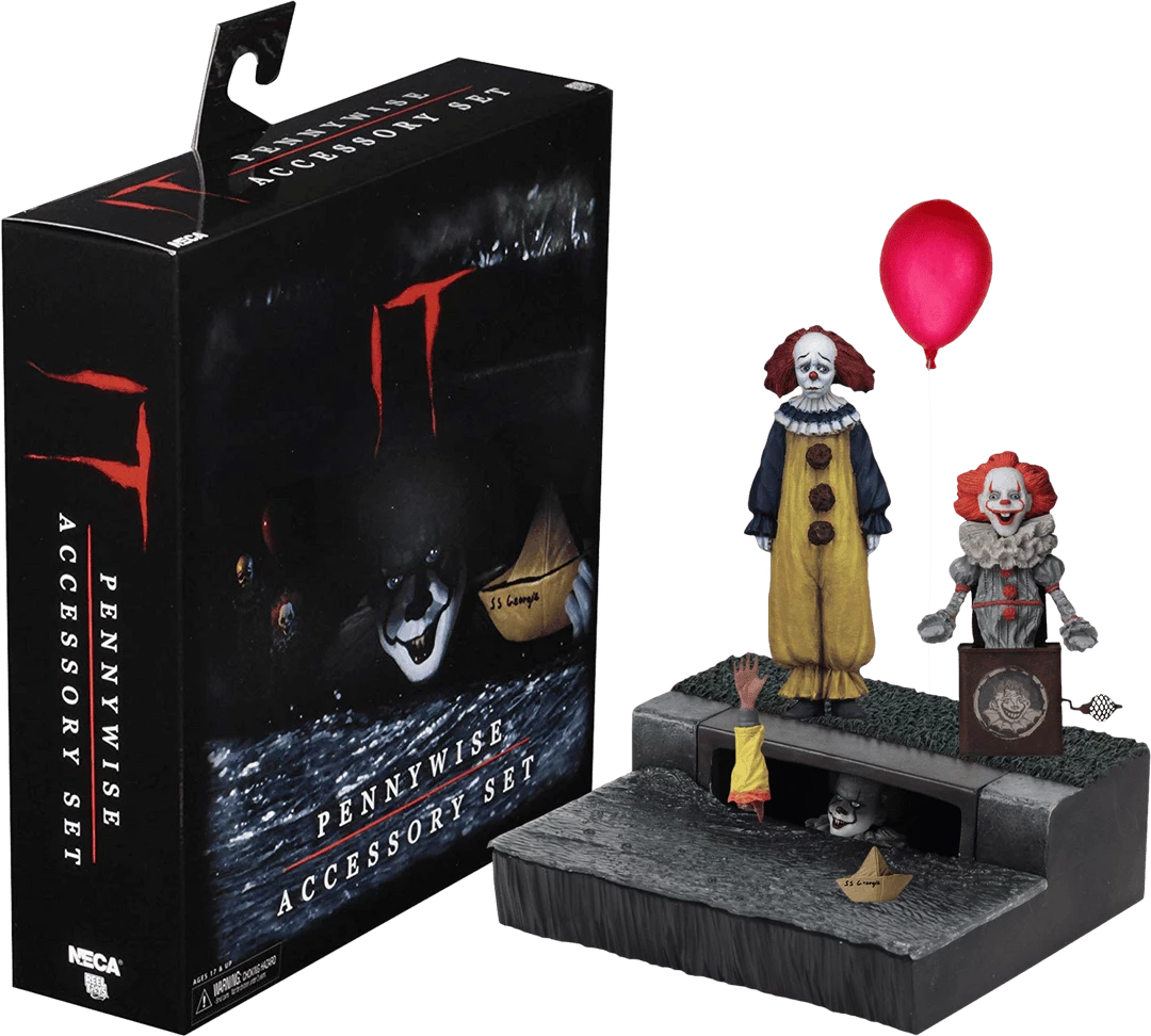 NECA It (2017) - Pennywise Accessory Set