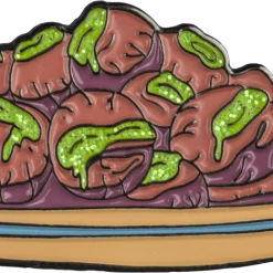 Ikon Collectables Rick And Morty - Eyeball Holes Enamel Pin Preorders