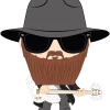 Funko ZZ Top - Billy Gibbons Pop! Vinyl